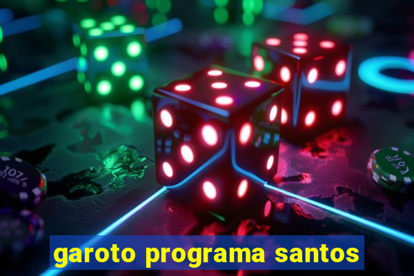 garoto programa santos